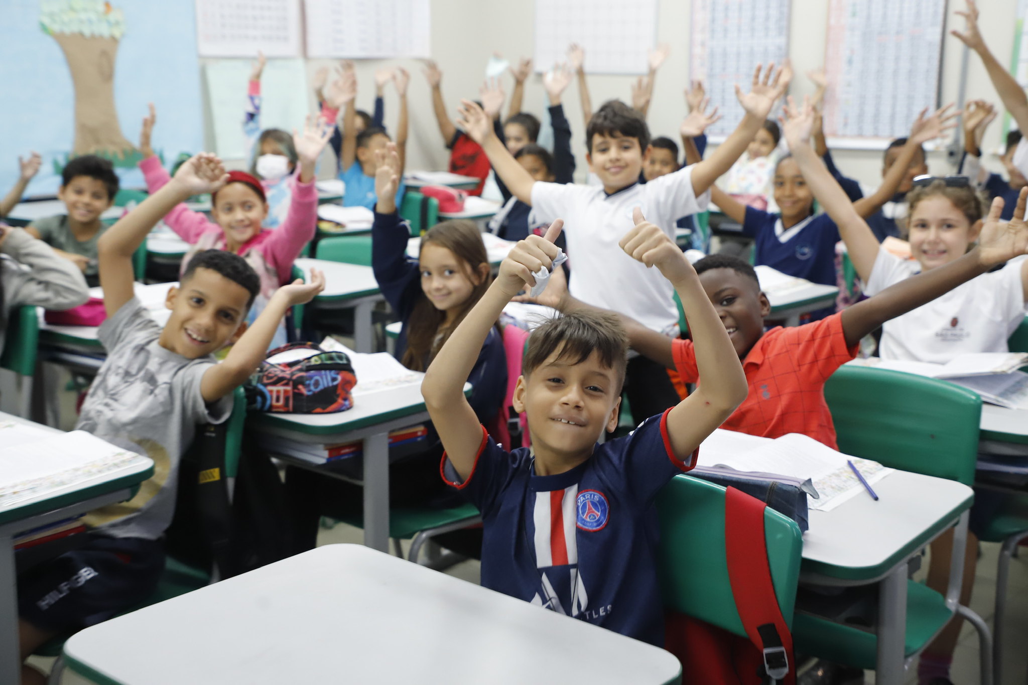 Escola promove intercâmbio de xadrez com alunos de escola indígena